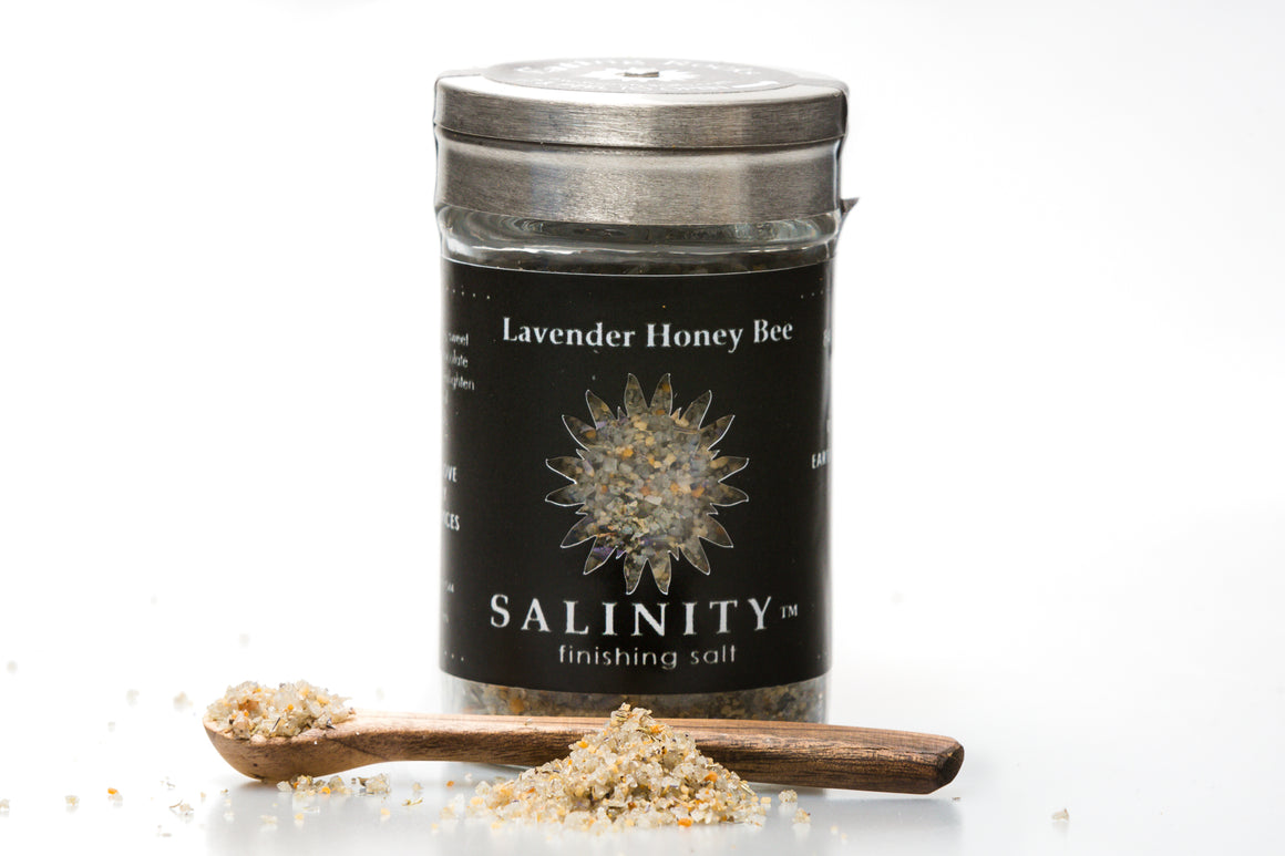 Lavender Honey Bee Finishing Salt